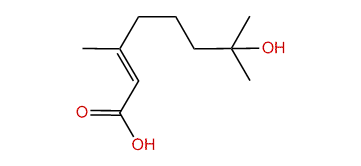 Geranic acid hydrate